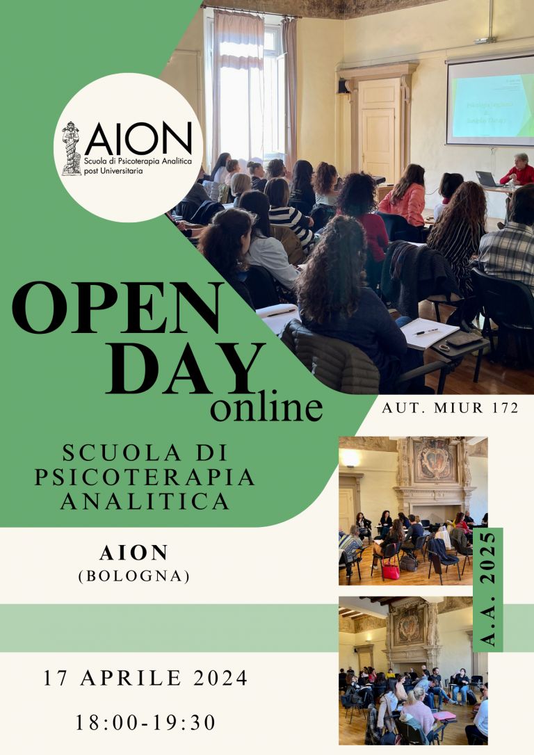 OPEN DAY ONLINE (a.a. 2025) Scuola di Psicoterapia analitica AION